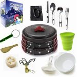 Camping-Kochgeschirr. Outdoor-Kochgeschirr-Set – Bild 2