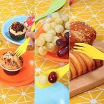 2 Set 3 In 1 Outdoor Camp Geschirr Hitzebeständiges Löffel Gabelmesser Camping Wanderutensilien (6 Stück = 1 Set) – Bild 6