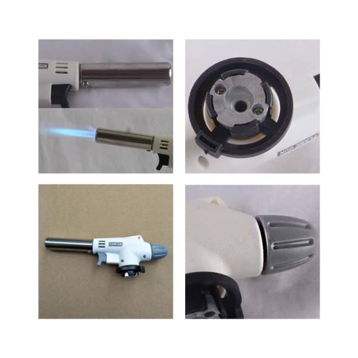 Gasbrenner Flammenpistole Lötlampe Kochen Löten Butan Auto Lgnition Gasbrenner Feuerzeug Heizschweißwerkzeuge – Bild 6