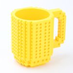 Bausteine-Design, kreativer Milchbecher, Kaffeetasse, auf Ziegelstein aufgebauter Trinkwasserhalter, 301-400ml – Bild 2