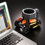 Bausteine-Design, kreativer Milchbecher, Kaffeetasse, auf Ziegelstein aufgebauter Trinkwasserhalter, 301-400ml – Bild 10