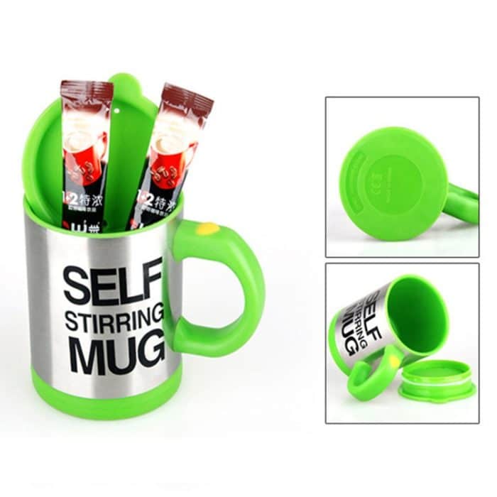 400 ml Becher Automatische Elektrische Selbst Rühren Becher Tasse Kaffee Milch Mischen Becher Smart Edelstahl Saft Mix Tasse Drink – Bild 8