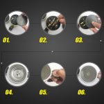 400 ml Becher Automatische Elektrische Selbst Rühren Becher Tasse Kaffee Milch Mischen Becher Smart Edelstahl Saft Mix Tasse Drink – Bild 3