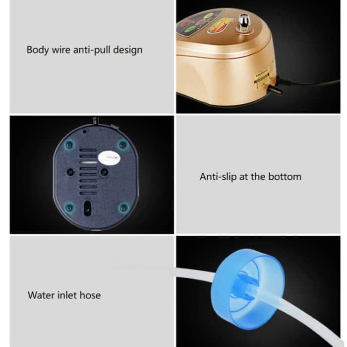 KAMJOVE P-01 Automatischer Wasserspender mit Fass, elektrischer Wasserabsorber, CN-Stecker, P-01 (Gold), Black With Display – Bild 7