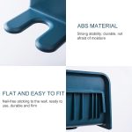 Multifunktionale Badezimmer-Halterung für Haartrockner, stanzfreie Aufbewahrungshülle, zufällige Farblieferung – Bild 3