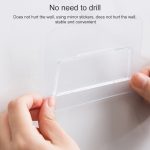 Multifunktionale Badezimmer-Halterung für Haartrockner, stanzfreie Aufbewahrungshülle, zufällige Farblieferung – Bild 4