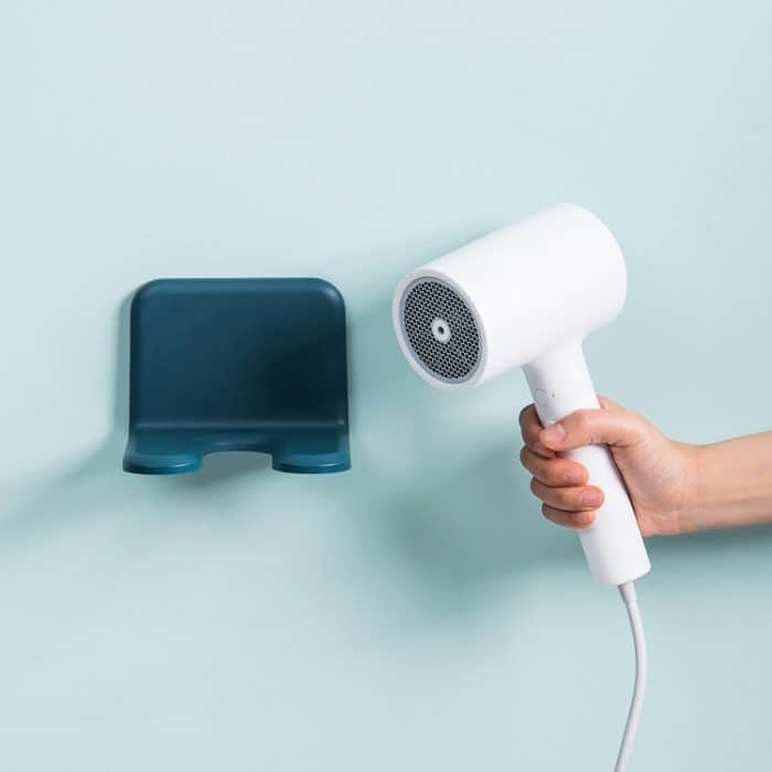 Multifunktionale Badezimmer-Halterung für Haartrockner, stanzfreie Aufbewahrungshülle, zufällige Farblieferung – Bild 5