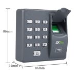 ZKTECO X6 Fingerabdruck All-in-One-Kennwort Swipe Access Control Machine Intelligente Bürozugriffskontrollsystem – Bild 5