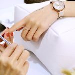 Nail Art Handauflage Kissen Kissen Weiches PU Leder Fuß Handhalter Maniküre Nail Art Ausrüstung – Bild 3