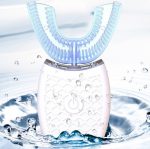 Lazy U-förmige mundaufhellende elektrische Zahnbürste – Bild 4