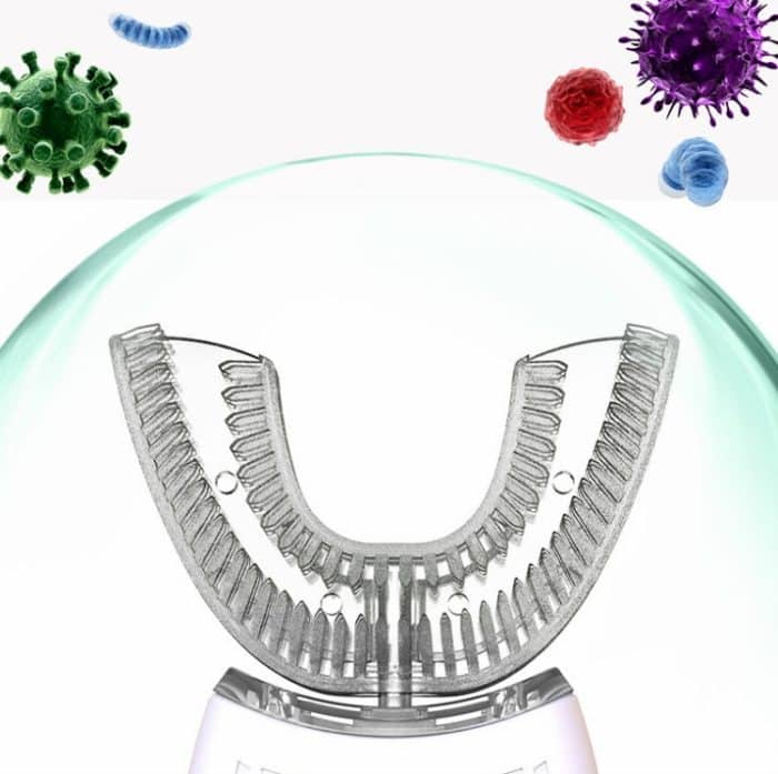 Lazy U-förmige mundaufhellende elektrische Zahnbürste – Bild 6