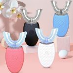 Lazy U-förmige mundaufhellende elektrische Zahnbürste – Bild 7