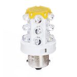 B15 15 LEDs, kleine Glühbirne, LED-Warnleuchte, zufällige Farblieferung, 12V, 24V, 220V