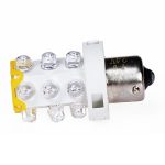 B15 15 LEDs, kleine Glühbirne, LED-Warnleuchte, zufällige Farblieferung, 12V, 24V, 220V – Bild 3
