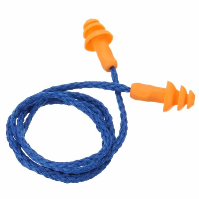 10 PCS Soft Silicone Corded Ohrstöpsel Ohrenschutz Wiederverwendbarer Gehörschutz Lärmschutz Ohrstöpsel – Bild 4