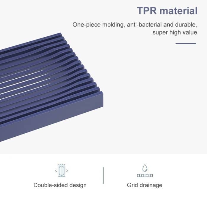 2 Stück personalisierte, tropfenfeste Seifenkiste aus weichem Gummi, doppelseitiger Seifenmopp für die Arbeitsplatte im Badezimmer – Bild 4
