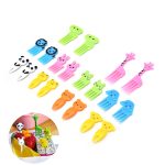 5 Sets 10 in 1 Kreative Cartoon Tier Kunststoff Kinder Obst Gabel Bento Dekoration Zahnstocher – Bild 4
