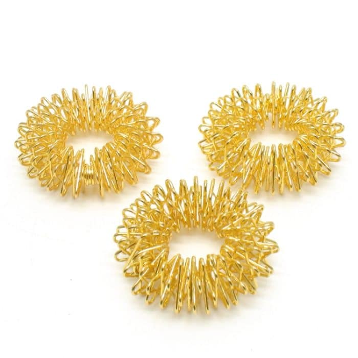 20 PCS Fingermassage Ring Körpermassagegerät Entspannen Sie die Handmassage – Bild 2