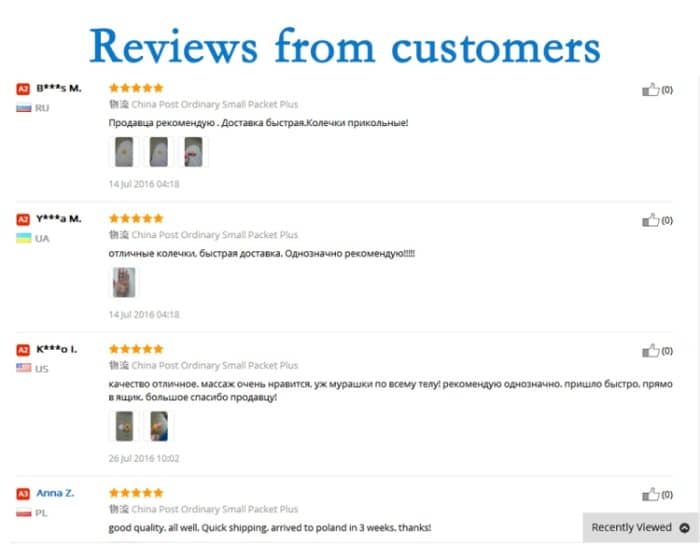 20 PCS Fingermassage Ring Körpermassagegerät Entspannen Sie die Handmassage – Bild 4