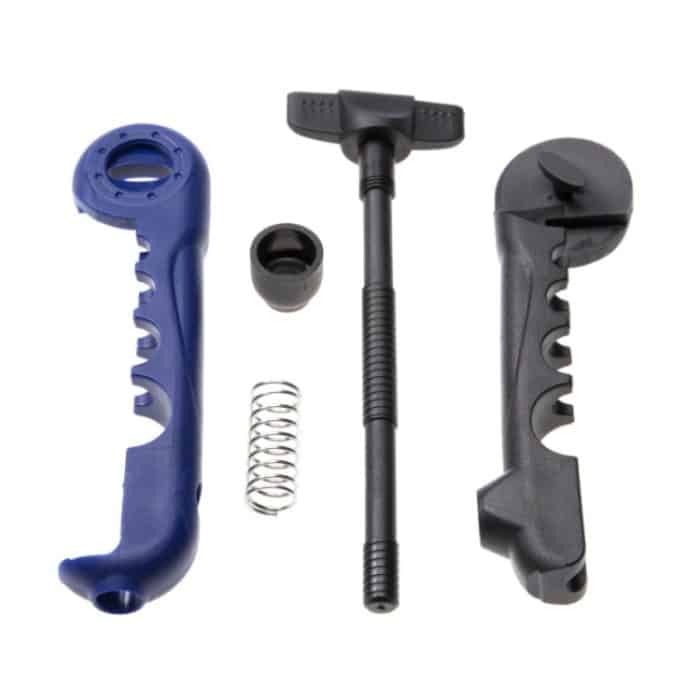 Tragbare universelle Angelrolle Schnur Angelrute Spulenrolle – Bild 3