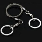 Tragbare Edelstahldraht Überleben im Freien Selbstverteidigung Kettensägen Handsäge Bund Werkzeug – Bild 3