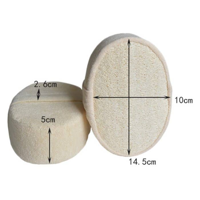 Natürlicher Luffa-Schwamm-Badeball-Duschabrieb für gesunde Ganzkörper-Massagebürste – Bild 3