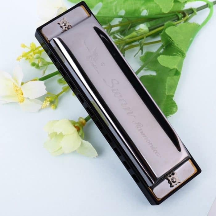 TBD0518420.jpg Swan 10 Holes Bruce Harmonica Anfänger Kinder Erwachsene Schüler, die Musikinstrumente spielen – Bild 1