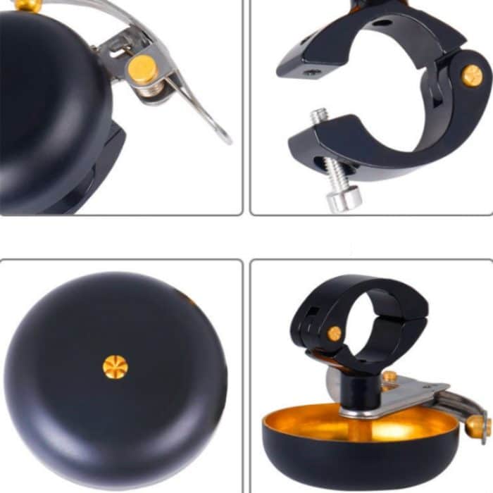 Fahrrad-Retro-Messingklingel, klare Stimme, Bicycle Brass Bell(Black), Bicycle Brass Bell(Golden) – Bild 6