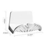 5 PCS Haushalt Wand-Seifenschale Toilette Seife Einfache Wasserfilter Rack – Bild 3