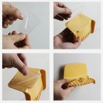 5 PCS Haushalt Wand-Seifenschale Toilette Seife Einfache Wasserfilter Rack – Bild 9