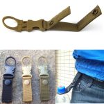 10PCS Gurtband Outdoor Karabiner Rucksack Aufhänger Haken Camp Wanderung Wasser Flasche Clip Hängen Verschluss Schnalle Halter Werkzeug – Bild 2