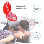 CPR Resuscitator Rescue Notfall Erste-Hilfe-Atemmaske Mundatmung Einwegventil-Werkzeuge – Bild 5