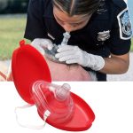 CPR Resuscitator Rescue Notfall Erste-Hilfe-Atemmaske Mundatmung Einwegventil-Werkzeuge – Bild 7
