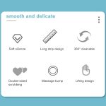 Silikon-Massage-Zuggurt-Badebürste, kraftvolles Peeling-Reibbad-Artefakt – Bild 3