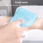 Silikon-Massage-Zuggurt-Badebürste, kraftvolles Peeling-Reibbad-Artefakt – Bild 8