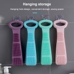 Silikon-Massage-Zuggurt-Badebürste, kraftvolles Peeling-Reibbad-Artefakt – Bild 9