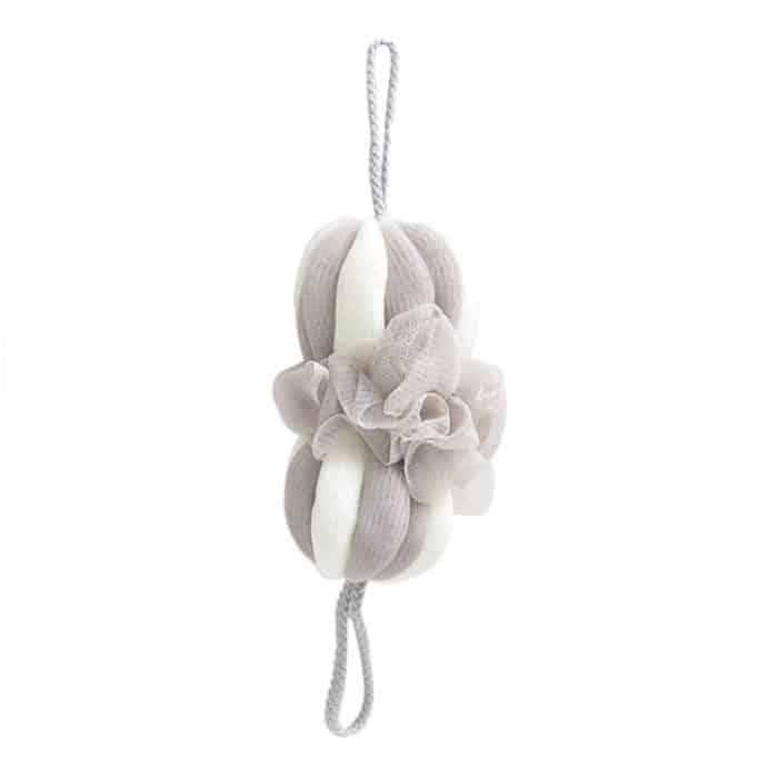 Badekugel zum Reiben des Badetuchs mit langem Schaumnetz, Badebürste – Bild 7