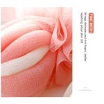 Badekugel zum Reiben des Badetuchs mit langem Schaumnetz, Badebürste – Bild 2