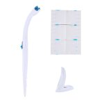 Einweg-Toilettenbürste, Haushalts-Toilettenbürste mit Reinigungsmittel, Splicing, Dolphin, Replacement Core