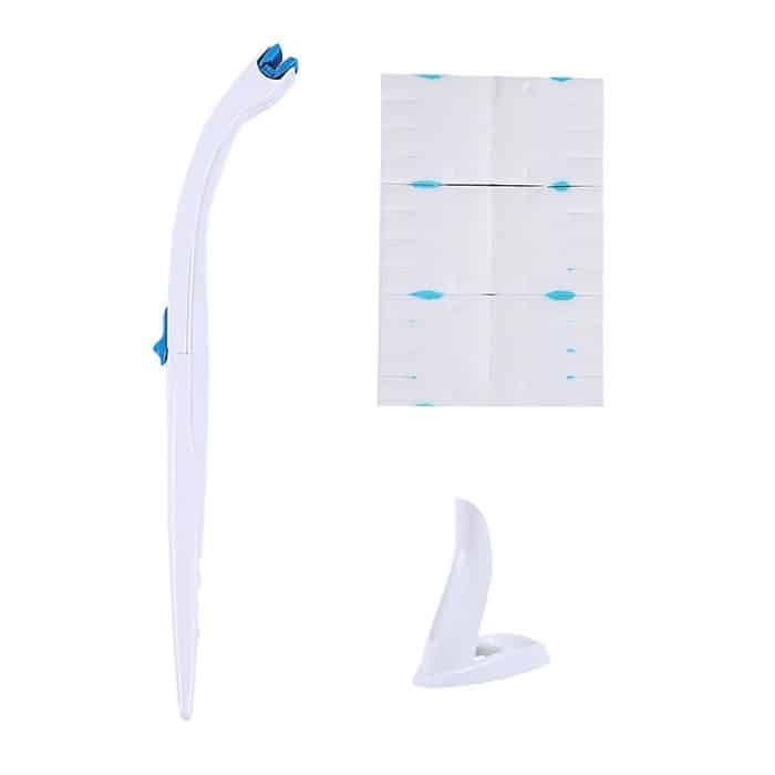 TBD052123601.jpg Einweg-Toilettenbürste, Haushalts-Toilettenbürste mit Reinigungsmittel, Splicing, Dolphin, Replacement Core – Bild 1