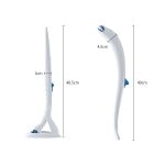 Einweg-Toilettenbürste, Haushalts-Toilettenbürste mit Reinigungsmittel, Splicing, Dolphin, Replacement Core – Bild 3