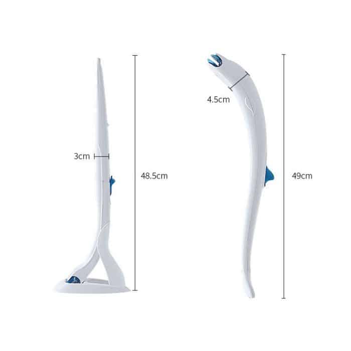Einweg-Toilettenbürste, Haushalts-Toilettenbürste mit Reinigungsmittel, Splicing, Dolphin, Replacement Core – Bild 3