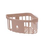 5 Stück Wandregale für Küche, Waschbecken, Toilette, Badezimmer, Waschtisch, dreieckiges Kunststoff-Aufbewahrungsregal