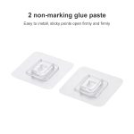 5 Stück Wandregale für Küche, Waschbecken, Toilette, Badezimmer, Waschtisch, dreieckiges Kunststoff-Aufbewahrungsregal – Bild 3