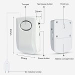 130dB Wasserleckalarmdetektor Sensorerkennung Hochwasseralarmüberlauf Home Security Alarmsystem – Bild 3