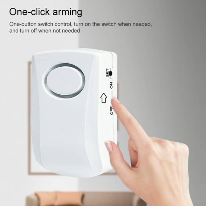 130dB Wasserleckalarmdetektor Sensorerkennung Hochwasseralarmüberlauf Home Security Alarmsystem – Bild 6