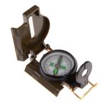 Tragbares klappbares Army Green Lens Compass Multifunktions-Mini-Camping-Kletterwerkzeug für den Außenbereich – Bild 4