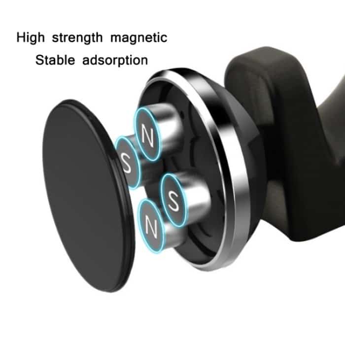 2 Stück Auto-Multifunktions-Handyhaken für die hintere Kopfstütze, Three Generation Magnetic Gold, Three Generation Magnetic Silver, Three Generation Magnetic Blue, Three Generation Magnetic Red – Bild 4