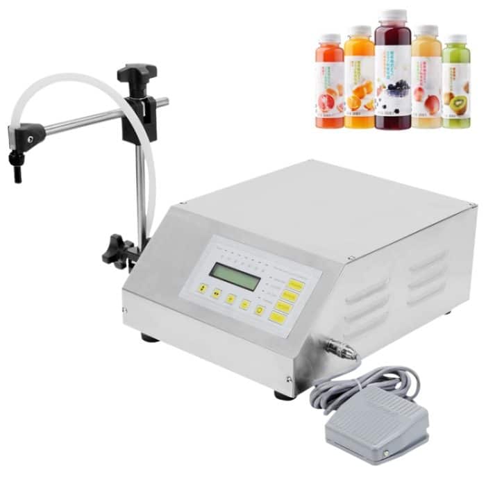 TBD052685301.jpg Mini tragbare elektrische digitale Steuerpumpe Flüssigkeitsfüllmaschine LCD-Display Milchflaschenfüller, Digital Control Pump Milk Bottles – Bild 1