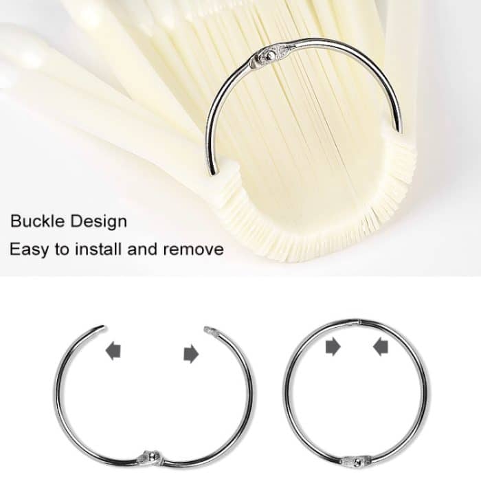 3 Set fächerförmige Nagelform Swatch Nagellack Farbkarte Nail Art Display Board – Bild 5